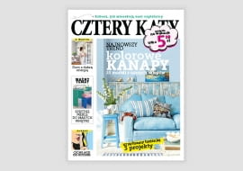 Lipcowe wydanie magazynu 'Cztery Kąty'