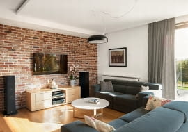 dom jednorodzinny, nowoczesny dom jednorodzinny