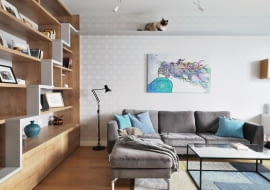 projekt wnętrz aranżacja wnętrz wnętrza architekt wnętrz czworonogi koty psy