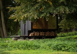 ARCHITECTS@SAUNA w kampusie DesignNature w Sobolach nieopodal Warszawy.