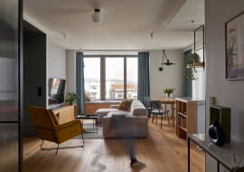 Kolorowe mieszkanie w Gdańsku