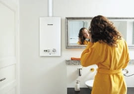 podgrzewacz wody, piecyk gazowy