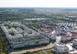 Plac Toskański, Marne-la-Vallée, źródło: www.valdeurope.com