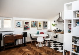 Metamorfoza kawalerki 30 m2, proj. Zupart.com