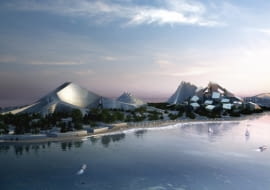 azerbejdżan, urbanistyka, big, baku, bjarke ingels group, ekologia, zrównoważone budownictwo, zira island, zira