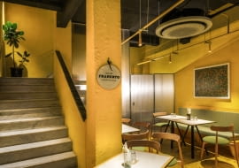 Pizzeria Framento we włoskim Cagliari - projekt pracowni C+CO4 Studio