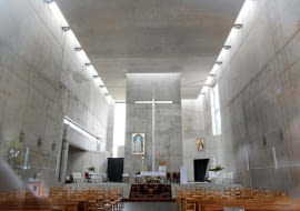 25.07.2014 Czestochowa , ulica Hektarowa na Mirowie . Nowy kosciol pw Niepokalanego Serca Najswietszej Maryi Panny . Fot . Grzegorz Skowronek / Agencja Gazeta