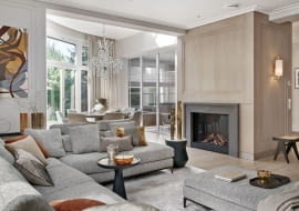 Elegancja i nowoczesność - wnętrza trzykondygnacyjnego domu