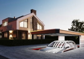 Garaż podziemny przydomowy