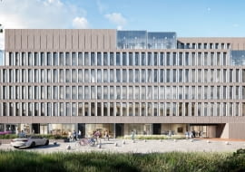 Biurowiec Moderna w Katowicach. Proj. JEMS Architekci