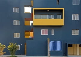 liban, kolor, osiedle, bloki