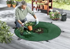 przesadzanie roślin, podkładka do przesadzania roślin