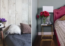 Od stylu rustykalnego do glamour - metamorfoza sypialni blogerki wnętrzarskiej