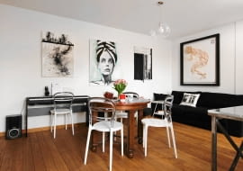 Salon, sztuka we wnętrzu, obrazy