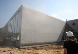 Muzeum Lotnictwa Polskiego w Czyżnach, projektu Pysall.Ruge i Bartłomiej Kisielewski