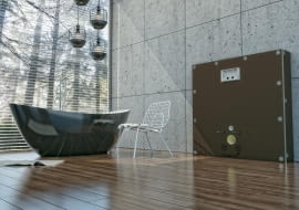 Zabudowa stelaża podtynkowego  z zastosowaniem WC Set Botament