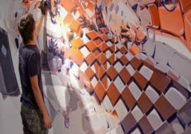 Robert Proch, streetart, obrazy, graffiti