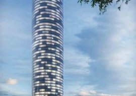 sky tower, wroclaw, projekt, wiezowiec, wieża, polska architektura, inwestycja