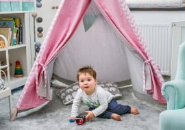 Tipi do pokoju dziecięcego