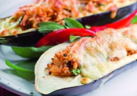 Zapiekany bakłażan