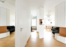 Aviator Apartment, mode:lina, nowoczesne mieszkanie, jasne mieszkanie