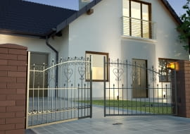 Wybór napędu do bramy skrzydłowej