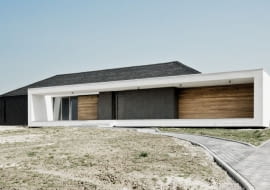 Dom jednorodzinny w Pielgrzymowicach autorstwa Mobius Architekci z Krakowa