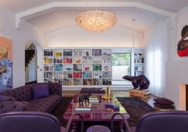 Domu z 1934 roku w Kalifornii. Wnętrza: Ghislaine Vinasa Interior Design