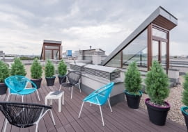 Wykorzystaj płaski dach, jako taras