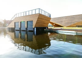 Baza kajakarska w Augustowie, Projekt: PSBA i INOONI