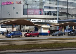 Wiata nad wejście na peron stacji Warszawa Śródmieście WKD zabytkiem