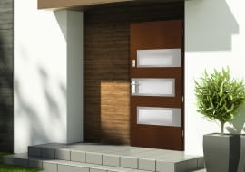 Drewniane drzwi zewnętrzne