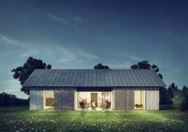 Mikrodomy we wsi Całowanie