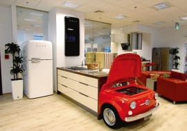 Smeg, salon, design