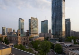 Wieżowiec Cosmopolitan w Warszawie, więcej zdjęć na www.a-pk.pl