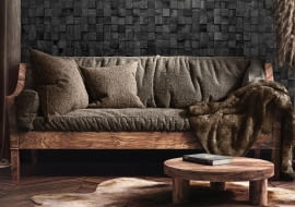 panele ścienne drewniane