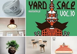 Mustache Yard Sale