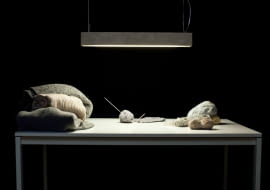 must have, Łódź Design Festival 2014. Lampa Betonówa / projekt Anna Szuflicka / producent: Natural Born Design