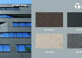 Tynk z efektem granitu w nowych kolorach