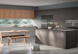 Pepper Grey / Powierzchnia: RAUVISIO noir, RAUVISIO brilliant noble matt