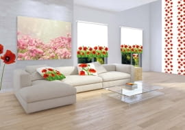 Wybierając roletę, zwracajmy uwagę nie tylko na wybór kolorów, ale też na gęstość tkanin - niektóre tylko ograniczają dostęp światła, inne całkiem zaciemniają