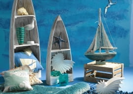 8.05.2013 , DEKORACJE , MORZE , STYLIZACJA JOANNA PLACHECKA , CZTERY KATY FOT. AGATA JAKUBOWSKA / AGENCJA GAZETA SLOWA KLUCZOWE: WNETRZA