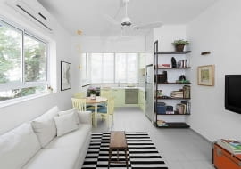 mieszkanie, jasne mieszkanie, małe mieszkanie, kawalerka