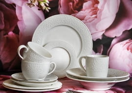 GLORIETTA - elegancka biała porcelana klasy premium