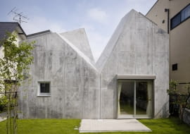 Torafu, Japonia, beton, dom jednorodzinny