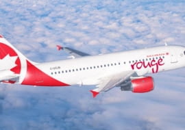 Samolot należący do linii Air Canada