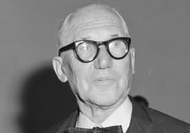 Le Corbusier w 1964 roku