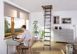 Schody strychowe GREENSTEP LMT Super Thermo są nie tylko praktyczne i funkcjonalne, ale również energooszczędne.