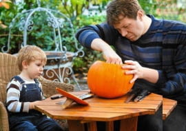 Dynie osiągają pełną dojrzałość dopiero wtedy, gdy całkowicie zaschną ich pędy. Zebrane przed przymrozkiem zawierają naj-więcej karotenu i długo się przechowują. Oprócz potraw i przetworów można robić z nich np. osłonki na doniczki. Wys-tarczy wydrążyć wnętrze owocu i wyłożyć je folią.