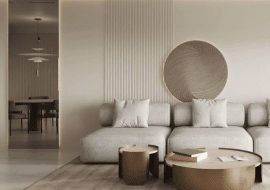 Ryflowany panel sztukateryjny VIVID WP003 - Mardom